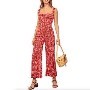REFORMATION Della Jumpsuit In Florette